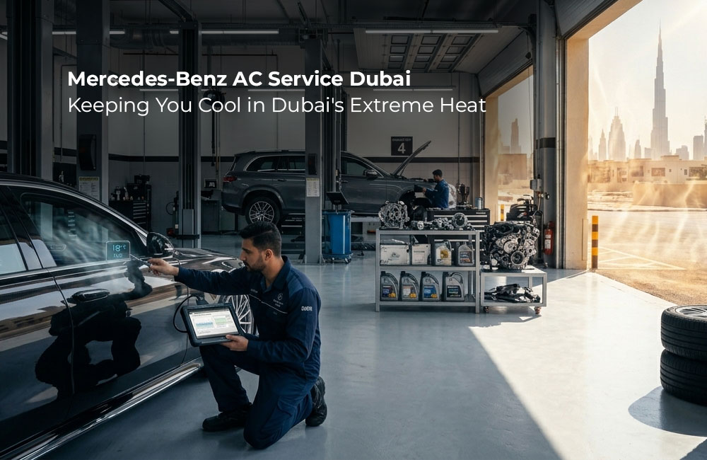 Mercedes AC Not Cooling in Dubai? Causes, Fixes & Real Repair Costs for 2026