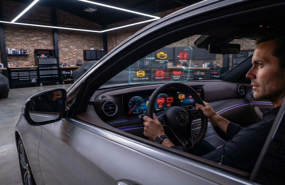What to Do When Your Mercedes Dashboard Warning Lights Appear