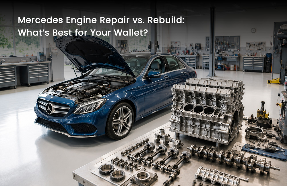 Mercedes Engine Repair vs. Rebuild: What’s Best for Your Wallet?